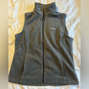 Columbia gray vest size large